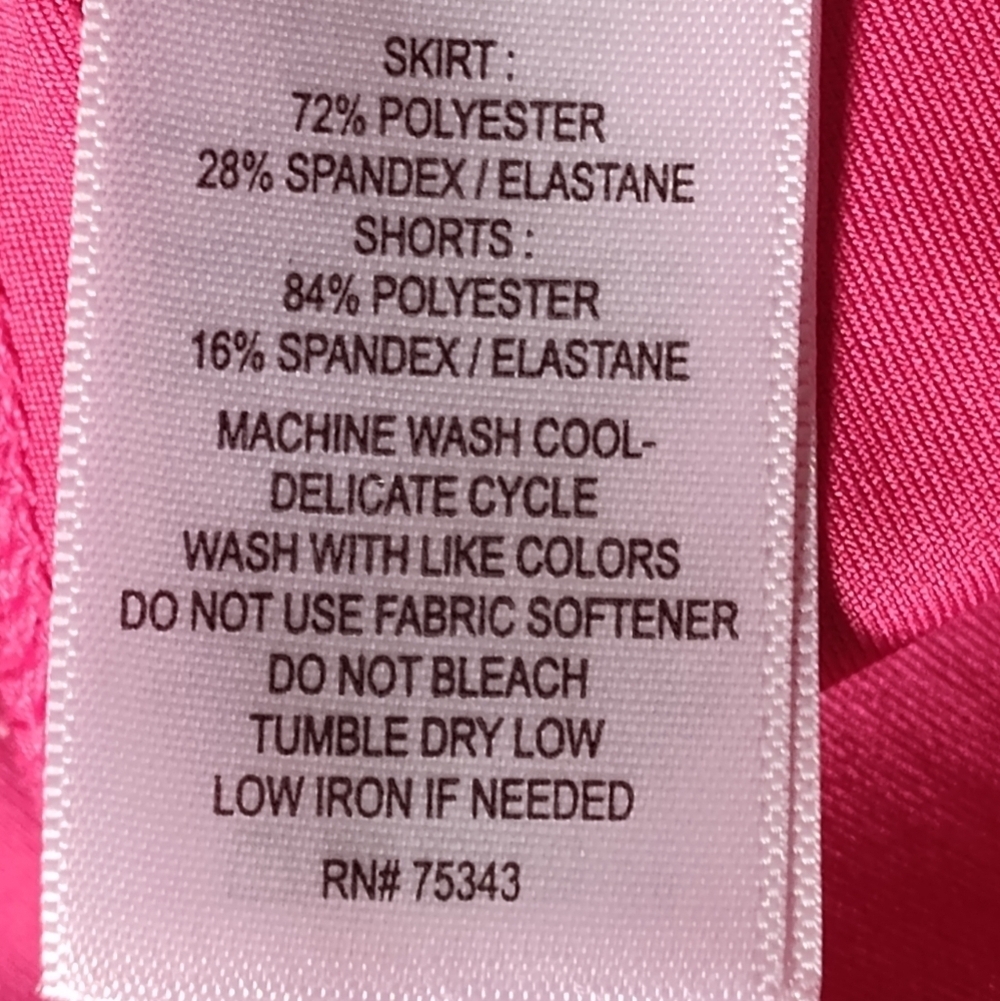 Tommy Bahama Women's Hot Pink Golf Skort | Size Large - Picture 5 of 5